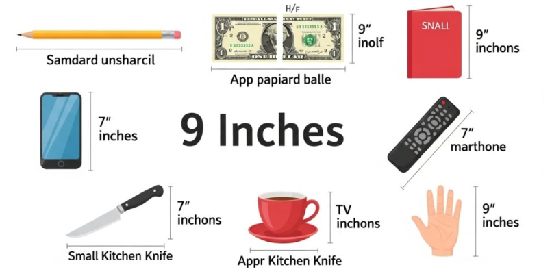 How Long Is 9 Inches? 14 Common Comparisons That Are 9 Inches Long