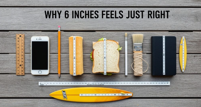 14 Daily-Use Items Measuring 6 Inches Long