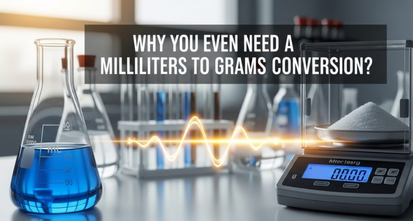 Milliliters to Grams Conversion Calculator